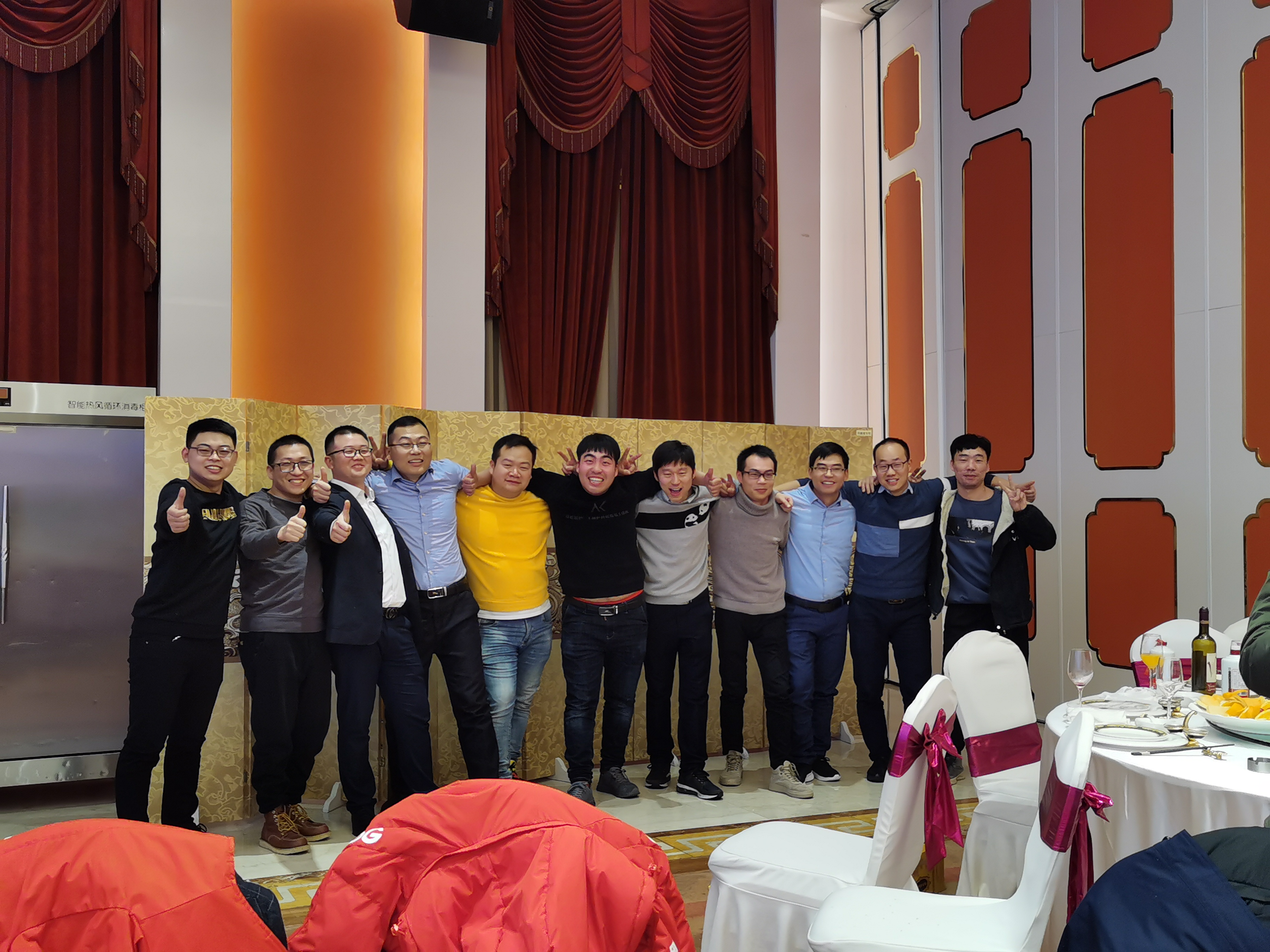 安嘉2019年會研發部嘉人合影