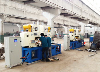 安嘉雙頭閃光對焊機艾芬達現場案例