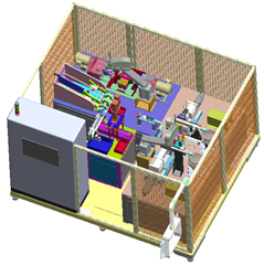 汽車穩定連桿全自動焊接工作站項目介紹 汽車穩定連桿全自動焊接工作站項目介紹