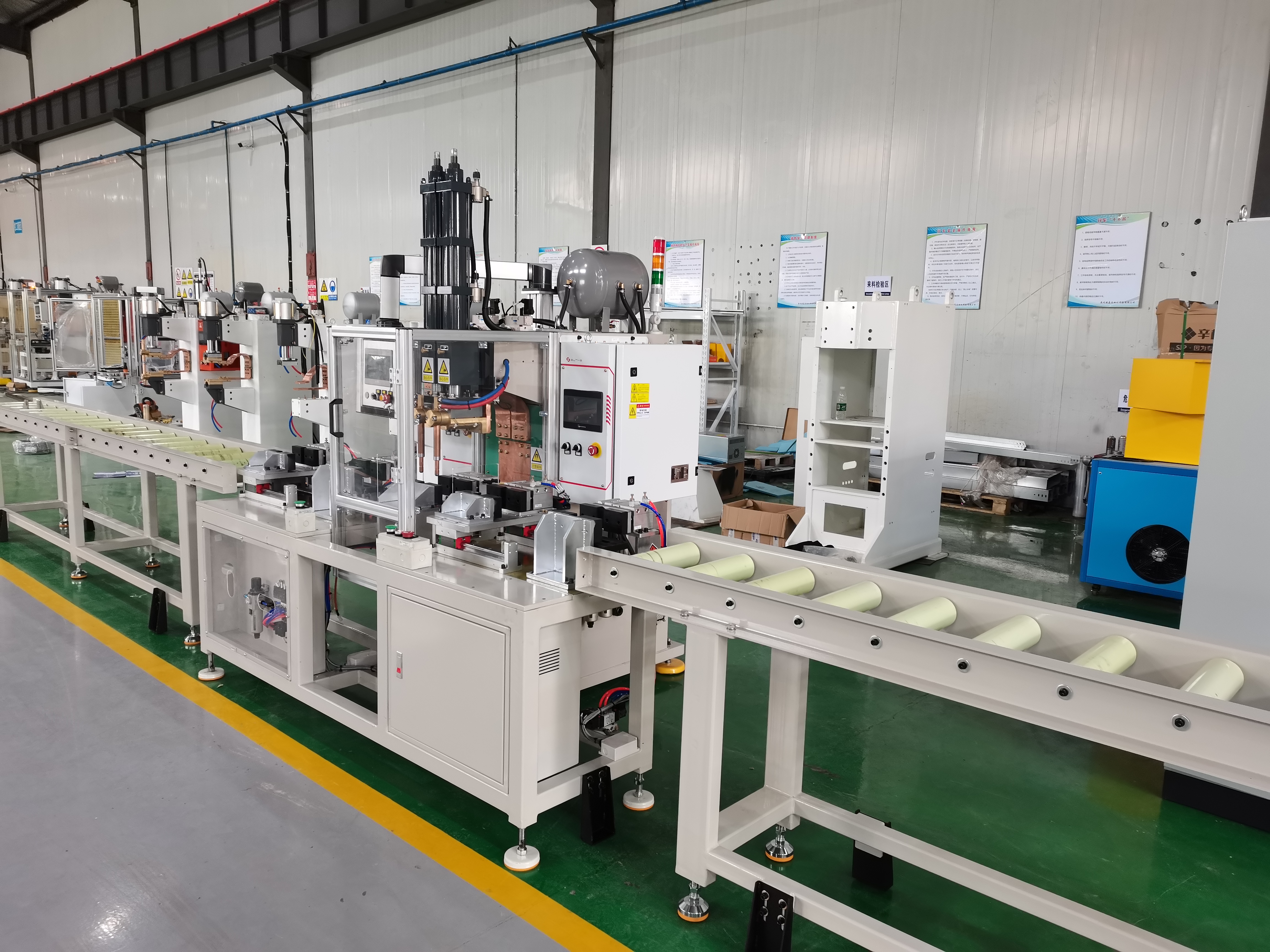 抗震支架自動雙頭焊接生產線項目介紹