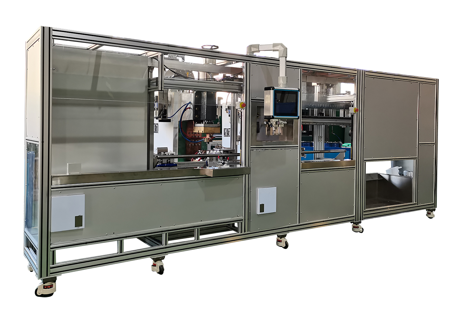 新能源汽車(chē)線束自動(dòng)壓方焊接線