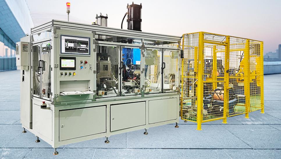 銅編織線成型剪切一體機