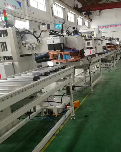 門框自動點焊生產線