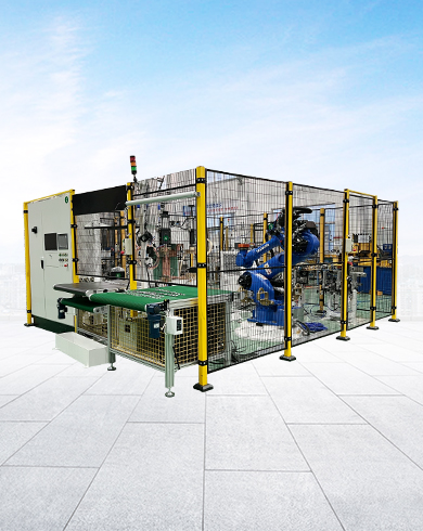 新能源汽車門檻梁機器人螺母凸焊工作站